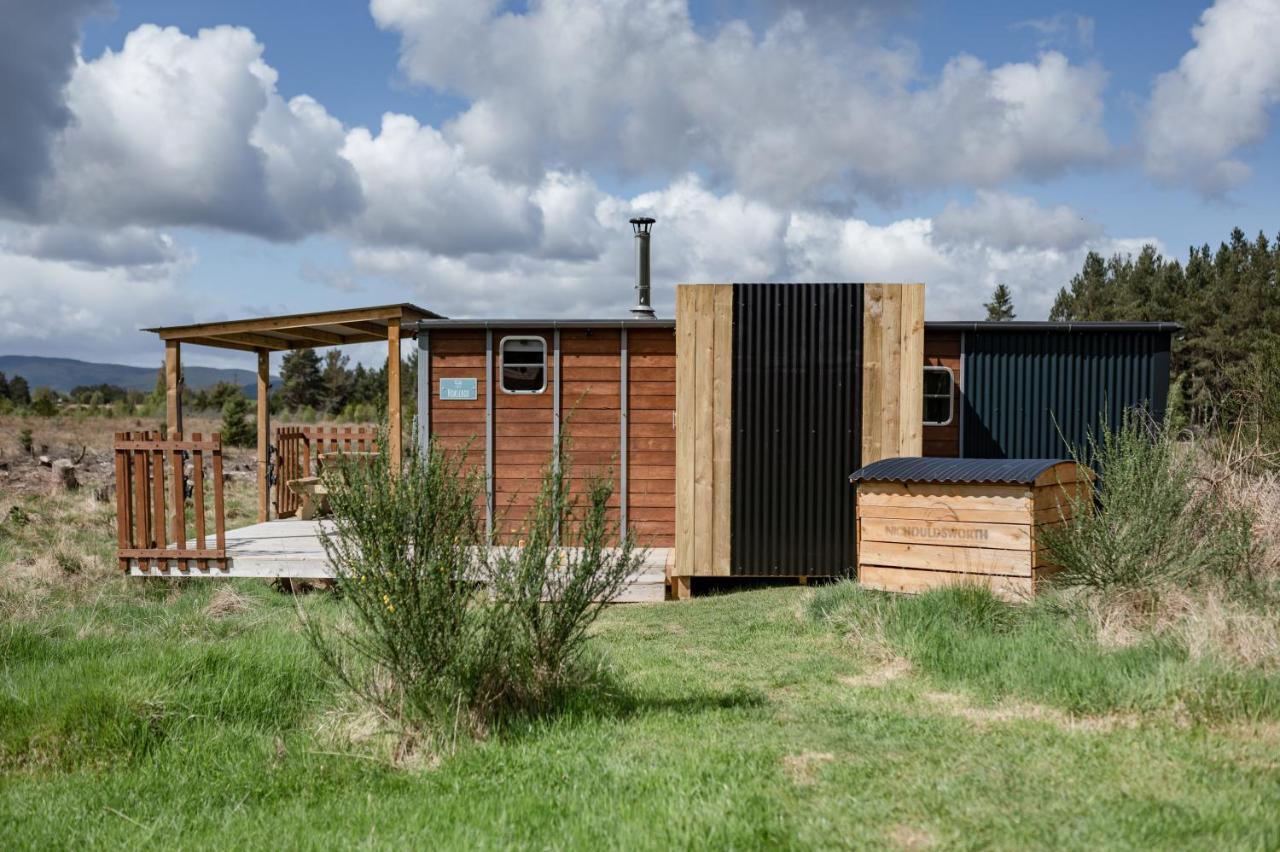 Apartamento Highland Shepherd Huts Nethy Bridge Exterior foto