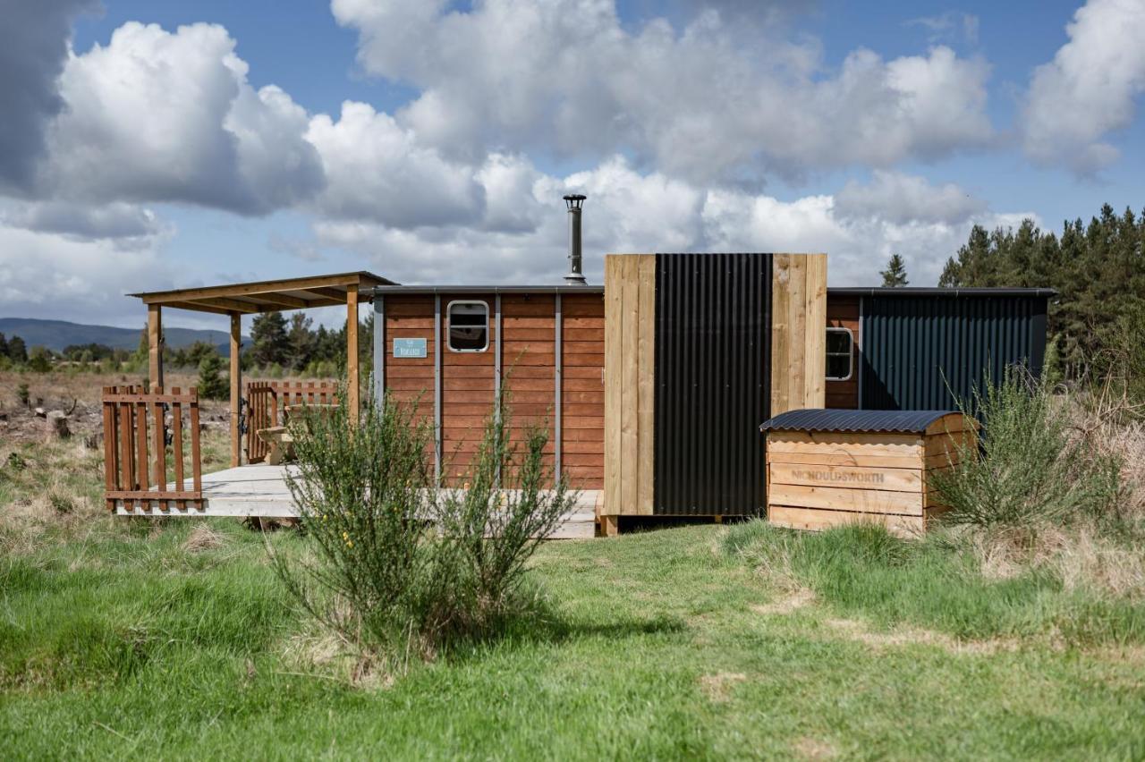 Highland Shepherd Huts Nethy Bridge Exterior foto